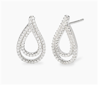 Orecchini Mabina Donna Goccia dopo Goccia in Argento Zircone 563966